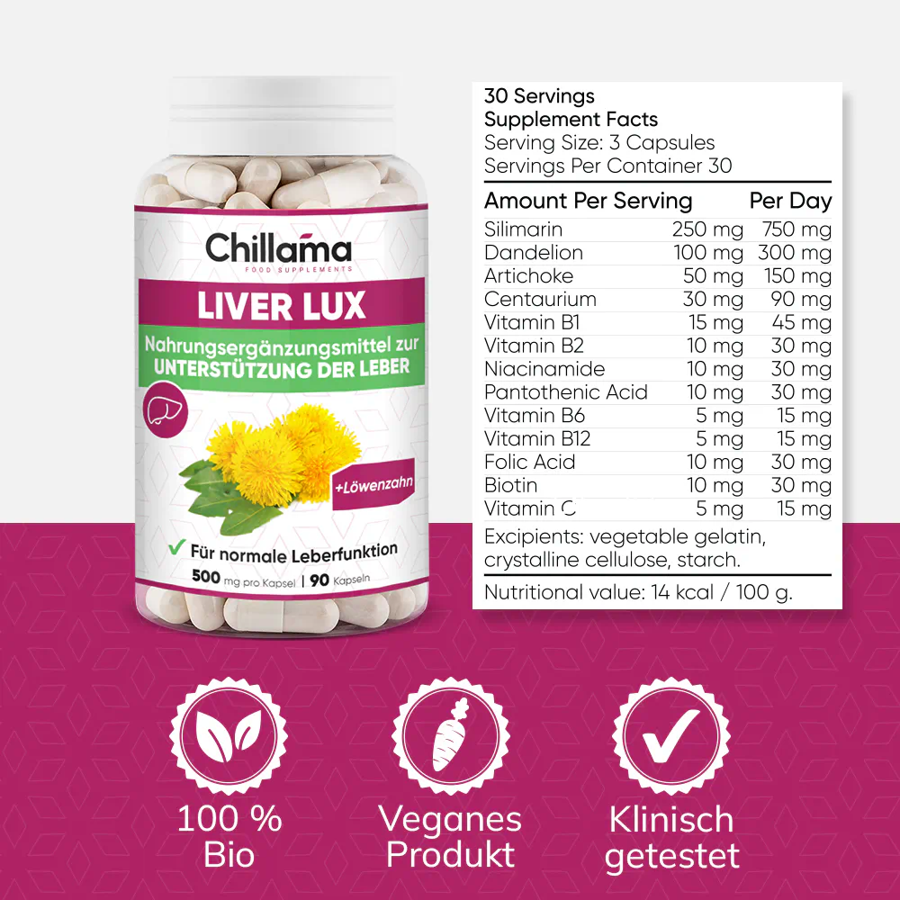 LiverLux - Entgiftung für den Körper