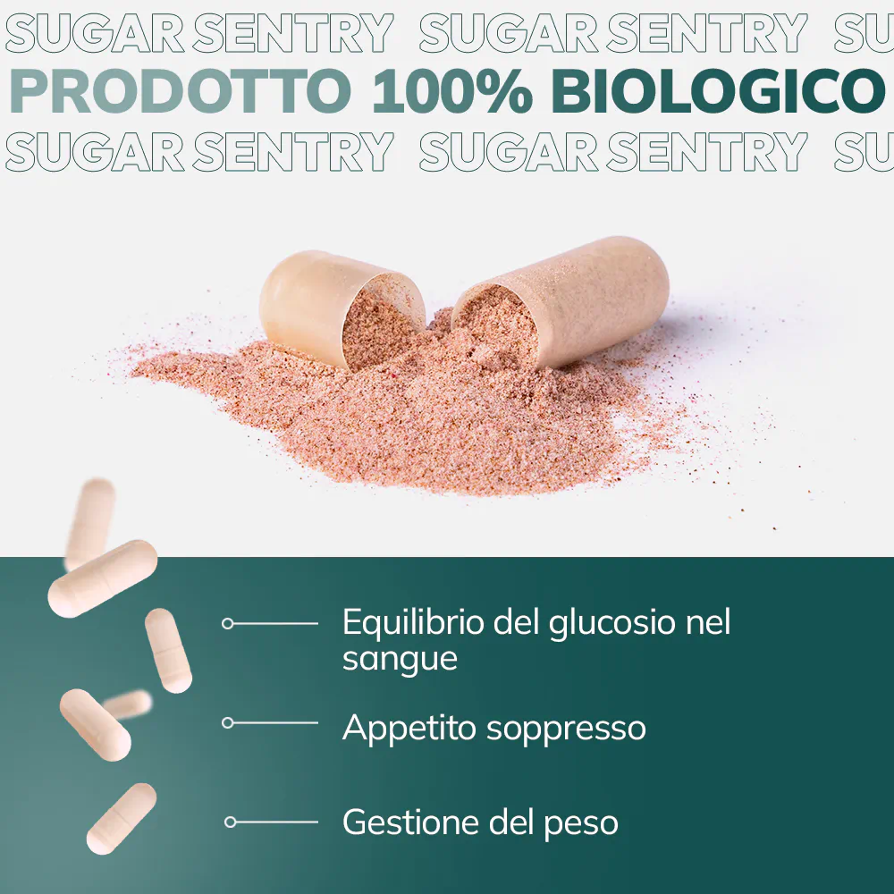 SugarSentry - sopprime le voglie di dolci