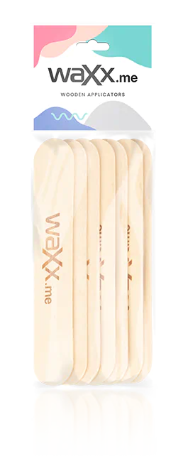 Set of 10 wooden spatulas